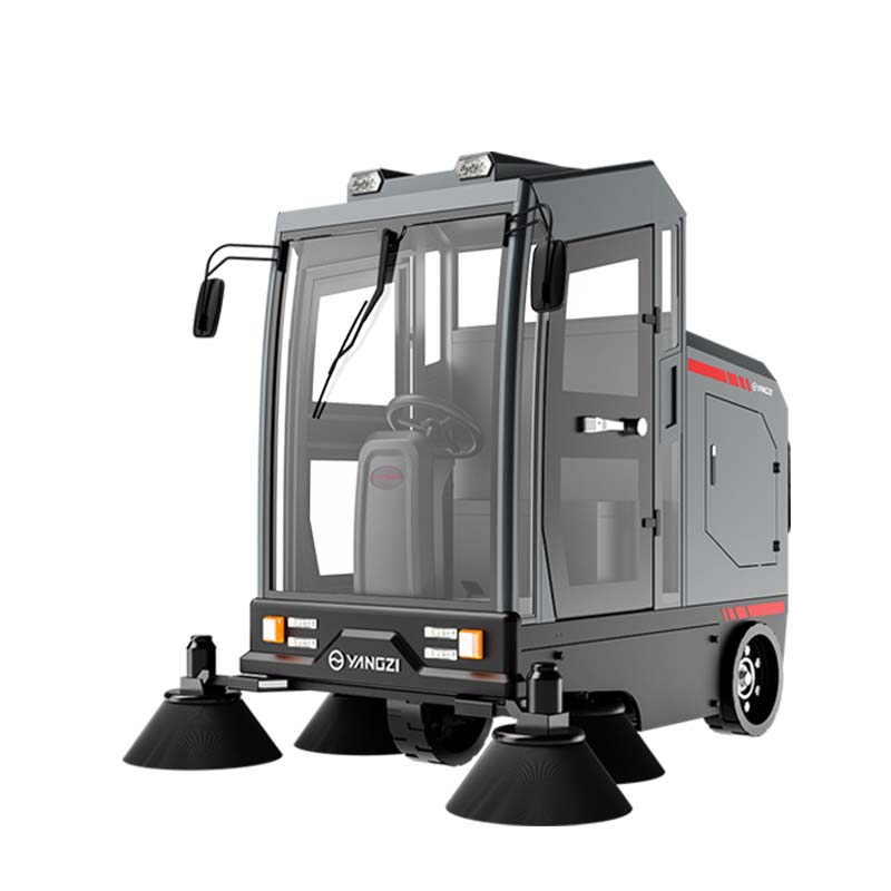 揚(yáng)子清掃車S12 駕駛式電動掃地車